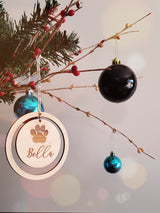 Personalised Christmas baubles - Craft Me Pretty (CMP Lasercraft - Perth Laser cutting)
