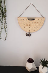Semi-circle earing board - Craft Me Pretty (CMP Lasercraft - Perth Laser cutting)