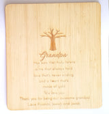 Father's day finger painting board - Craft Me Pretty (CMP Lasercraft - Perth Laser cutting)