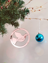 Personalised Christmas baubles - Craft Me Pretty (CMP Lasercraft - Perth Laser cutting)