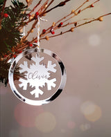 Personalised Christmas baubles - Craft Me Pretty (CMP Lasercraft - Perth Laser cutting)