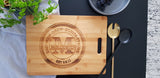 Personalized cutting  Board - Craft Me Pretty (CMP Lasercraft - Perth Laser cutting)
