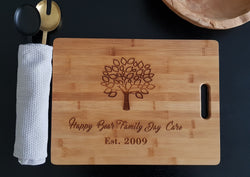 Personalized cutting  Board - Craft Me Pretty (CMP Lasercraft - Perth Laser cutting)