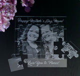 personalised gift, baby announcement, grandparents gift, Personalised puzzle, jigsaw puzzle, acrylic puzzle, baby announcement puzzle, flower girl puzzle, perth laser engraving, laser cutting perth, perth laser cutting, perth laser cut, mother's day gift, photo puzzle, laser engraved photo, mother's day gift idea, perth laser cutting, 