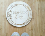 Market sign - Craft Me Pretty (CMP Lasercraft - Perth Laser cutting)