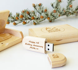 Personalized 16GB USB drive (SOLD OUT) - Craft Me Pretty (CMP Lasercraft - Perth Laser cutting)