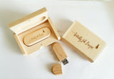 Personalized 16GB USB drive (SOLD OUT) - Craft Me Pretty (CMP Lasercraft - Perth Laser cutting)