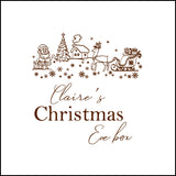 Christmas eve box - Craft Me Pretty (CMP Lasercraft - Perth Laser cutting)