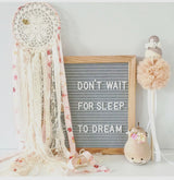 Petite Oak letter board - Craft Me Pretty (CMP Lasercraft - Perth Laser cutting)