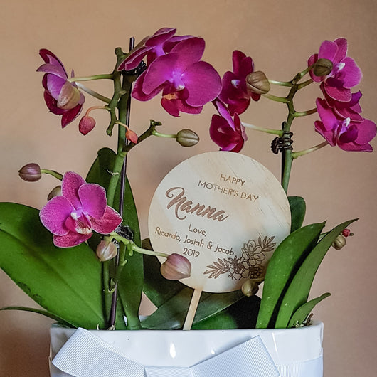 Planter stick - Craft Me Pretty (CMP Lasercraft - Perth Laser cutting)